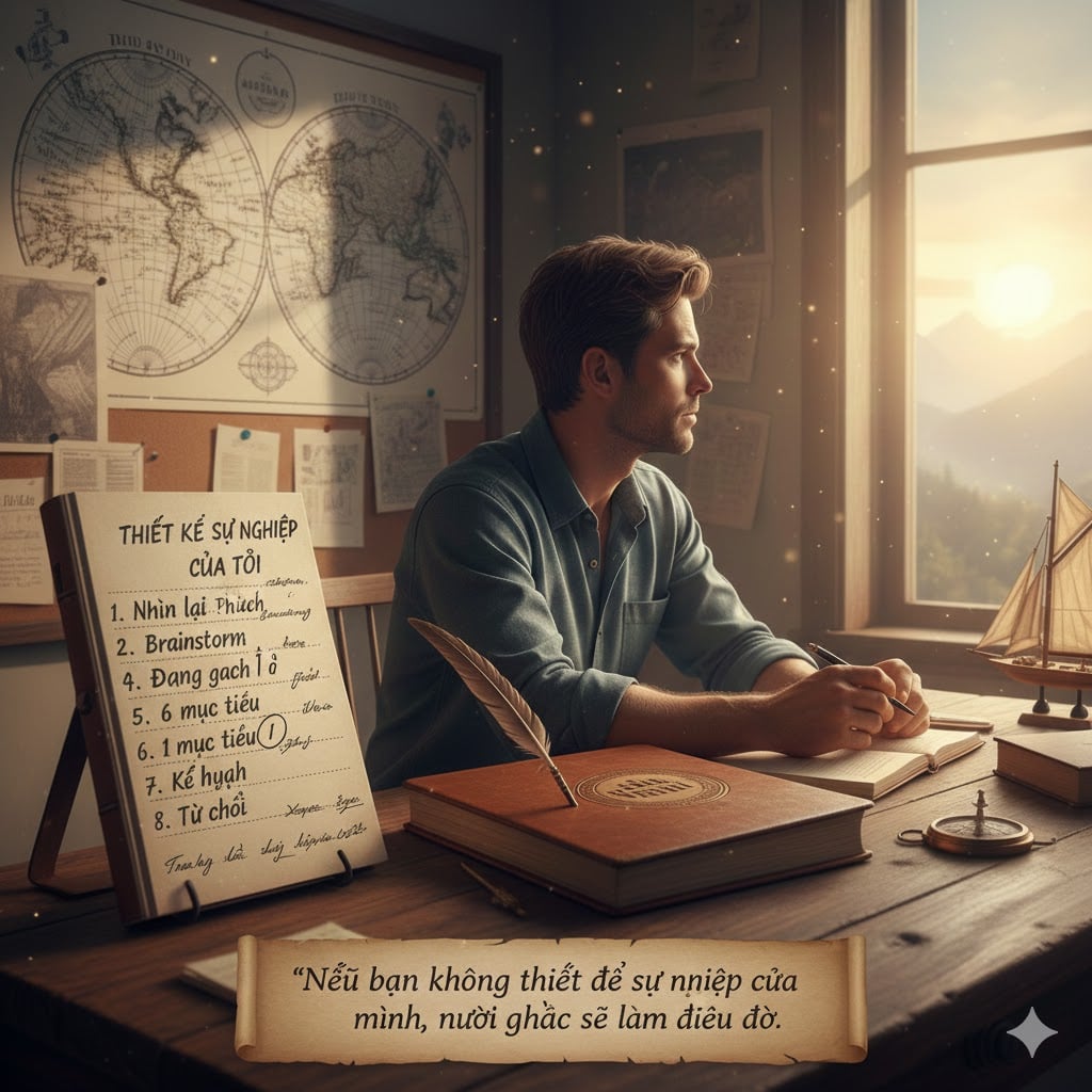 Nếu bạn không thiết kế sự nghiệp của mình, người khác sẽ làm điều đó